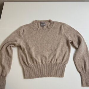 J Crew Cropped Cashmere Sweater